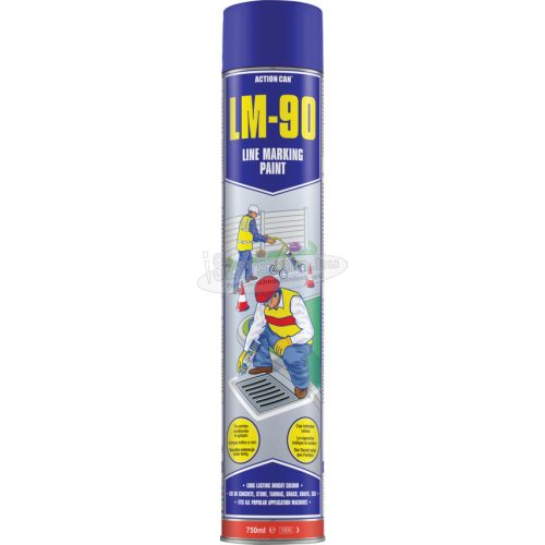 ACTION CAN LM-90 VONALJELÖLŐ FESTÉKSPRAY, 750 ML KÉK RAL 5015 ACN7326401F