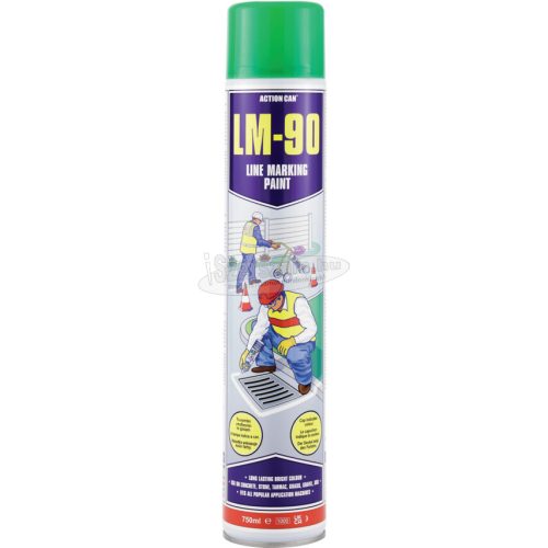 ACTION CAN LM-90 VONALJELÖLŐ FESTÉKSPRAY, 750 ML ZÖLD RAL 6018 ACN7326401H