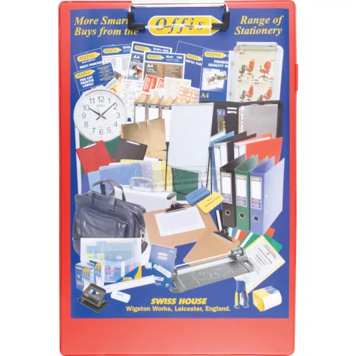 OWN BRAND STATIONERY (OFIS) STANDARD PIROS KAPCSOS IRATTARTÓ OFI8041730K