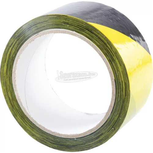 AVON STATIONERY PRODUCTS 50MM SÁRGA/FEKETE FIGYELMEZTETŐ SZALAG LAMINÁLT AVN9644030G