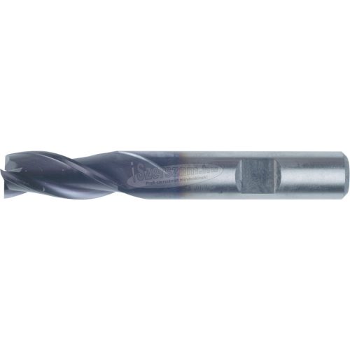 SWISS+TECH CUTTING TOOLS HÁROMÉLŰ WELDON-SZÁRAS HSS-CO8% HOSSZLYUKMARÓ TIALN BEVONATTAL