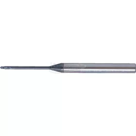   SWISS+TECH CUTTING TOOLS KÉTÉLŰ ERŐSÍTETT SZÁRÚ RÁDIUSZOS KEMÉNYFÉM HOSSZLYUKMARÓ Q BEVONATTAL