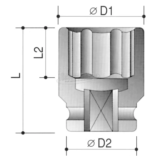 KENNEDY WHITWORTH ERŐSÍTETT DUGÓKULCSOK 1/2" MEGHAJTÓVAL 6SZÖG COLOS