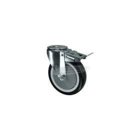   ATLAS Görgő BOLYGÓ TÍPUS CSAPSZEGFURATTAL ÉS FÉKKEL POLIURETÁN ABRONCS GOLYÓSCSAPÁGY