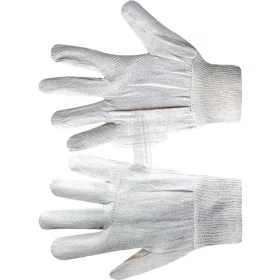   TUFFSAFE CLOTHING PRODUCTS NATÚR PAMUTVÁSZON KESZTYŰ KÖTÖTT MANDZSETTÁVAL TÖBB MÉRETBEN
