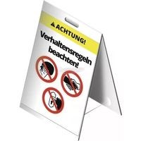 Táblák, biztonsági jelzések, jelölők, szalagok